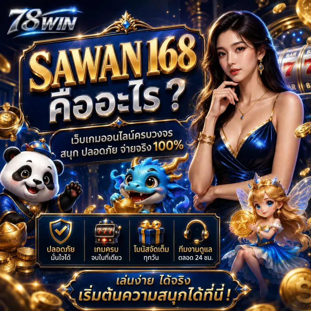 SAWAN168 สล็อตเว็บตรง 100
